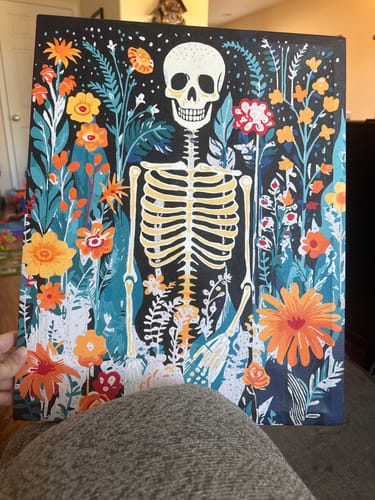 Customer photo review of Skeleton's Garden