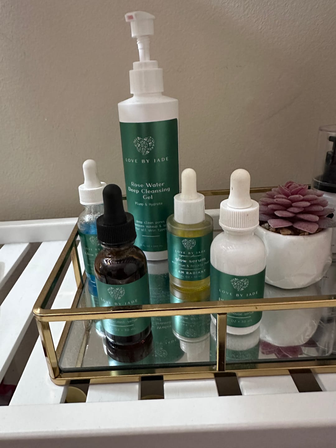 Customer photo review of GLOW BOOSTER Intense Complex Hydration Serum