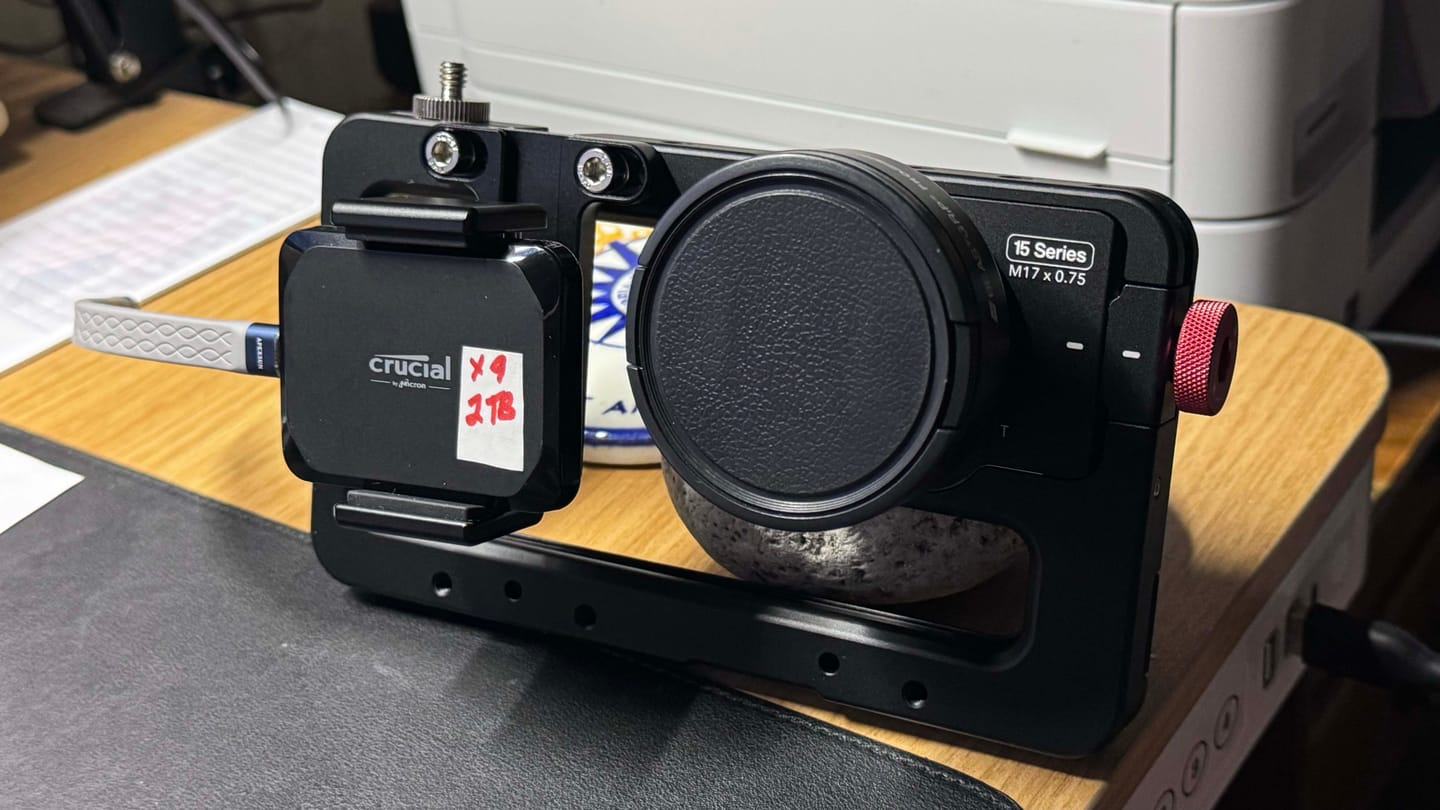 Customer photo review of SSD Clamp Mount