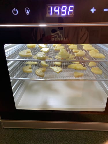 Customer photo review of THE BEAST™ – 8 Layer Stainless Steel Food & Fruit Dehydrator, by Denali®