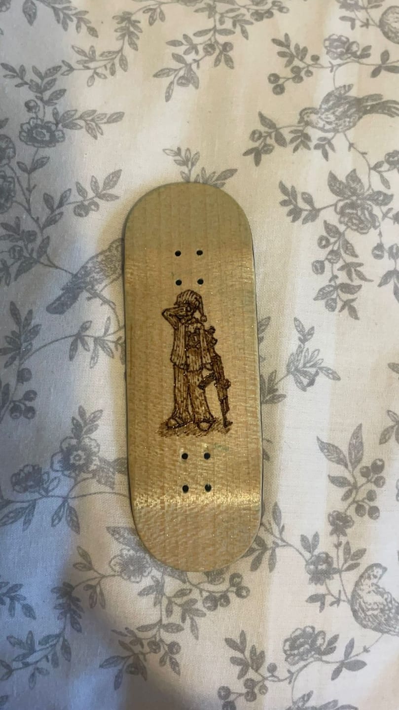 Customer photo review of Fingerskateboard Construction Kit - for Experts