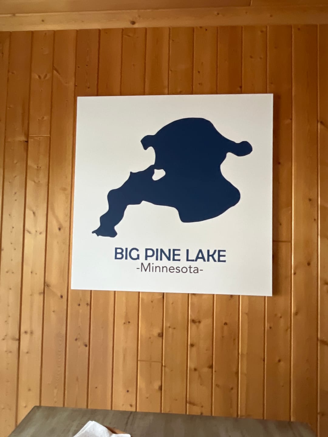 Customer photo review of Custom Lake Square Canvas