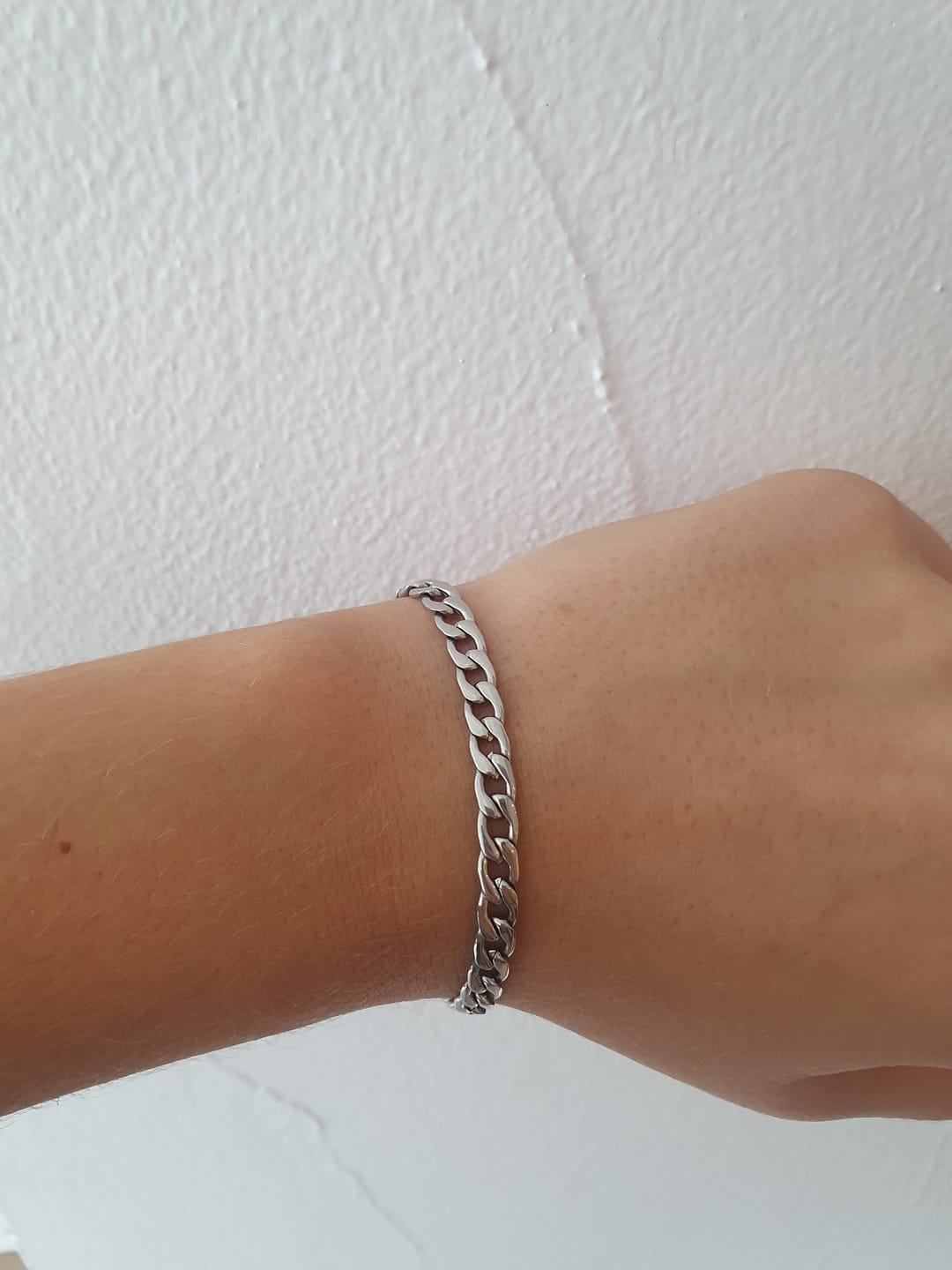 Customer photo review of Plain Armband | 18K vergoldet