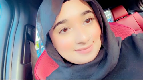 Customer photo review of Sand "On This Land" Modal Hijab