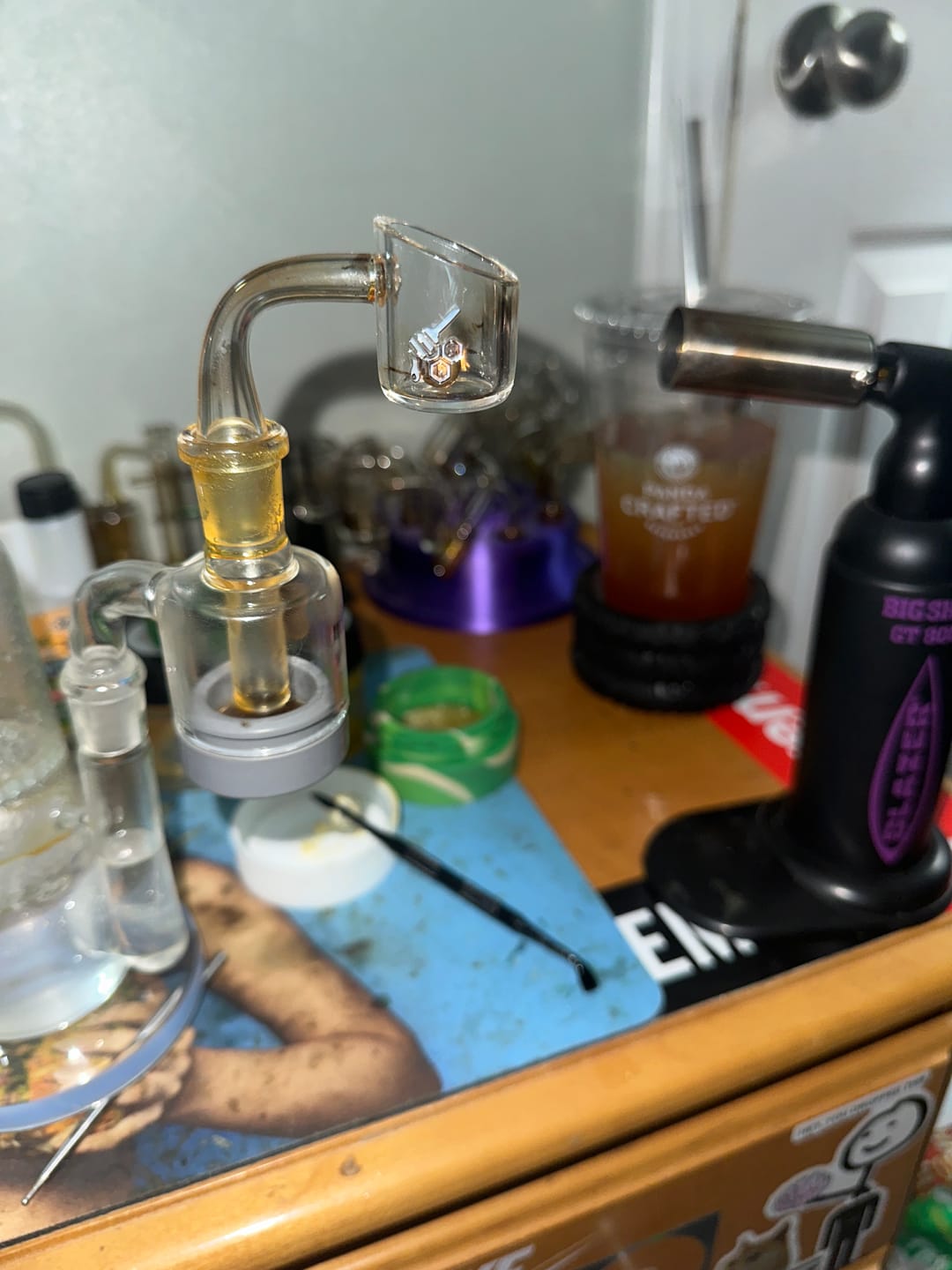 Customer photo review of ORIGINAL QUARTZ BANGER - 90° DEGREE | YL