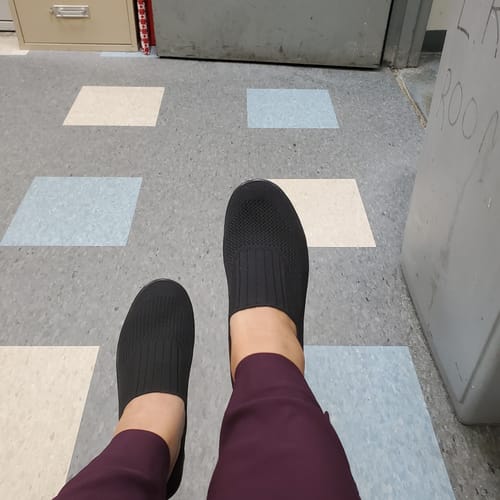 Customer photo review of Orthopedic Shoes for Women