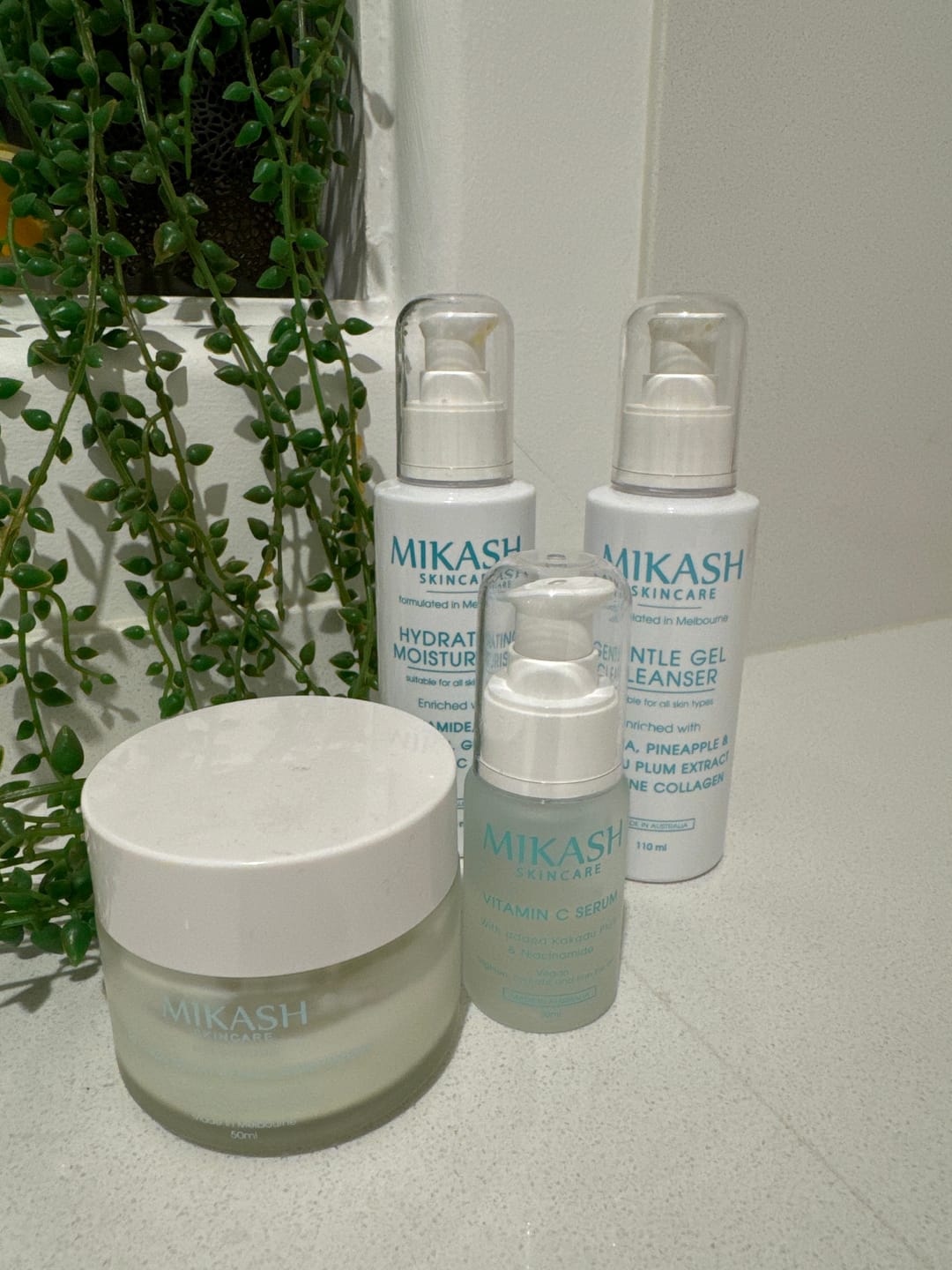 Customer photo review of Vitamin C serum