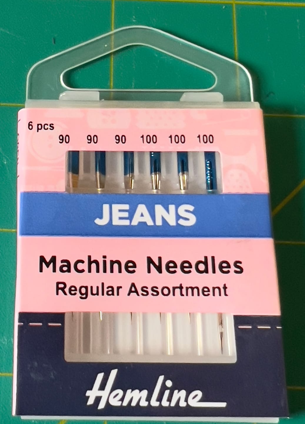 Customer photo review of Hemline Machine Needle - Jeans