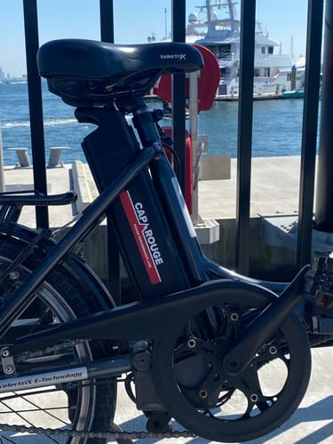 Customer photo review of 36V 12.8Ah / 461Wh Narrow Silver Fish LG eBike Battery CPSV36-12.8 Velectrix