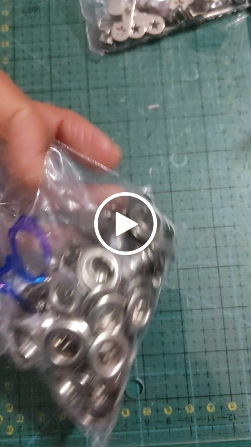Customer video review of ILHOS 00 C/ ARRUELA ALTO NIQUELADO 10 PEÇAS