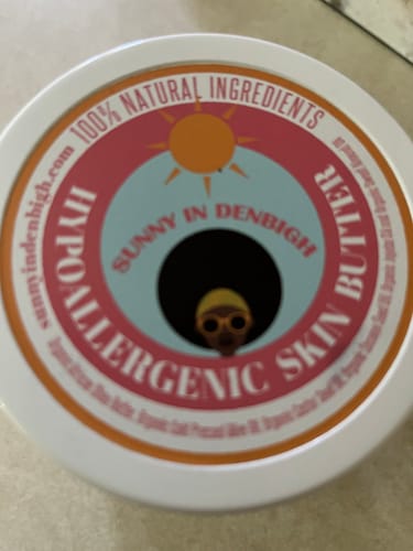 Customer photo review of Hypoallergenic Skin Butter