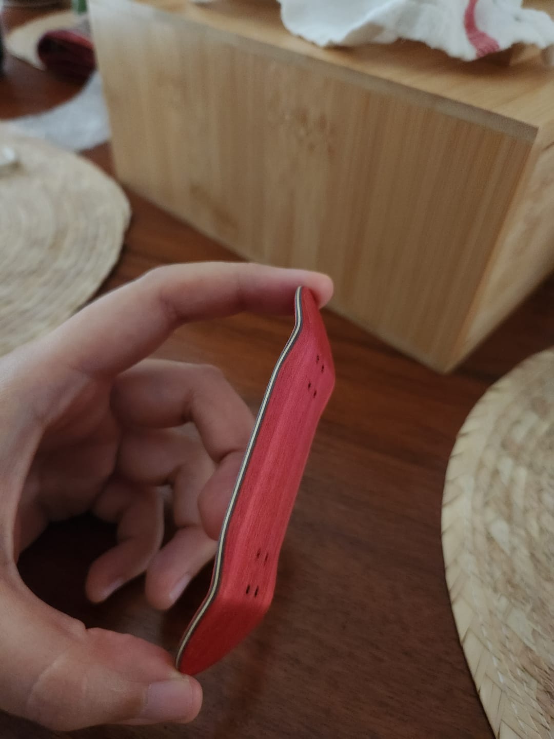 Customer photo review of Fingerskateboard Construction Kit - for Experts