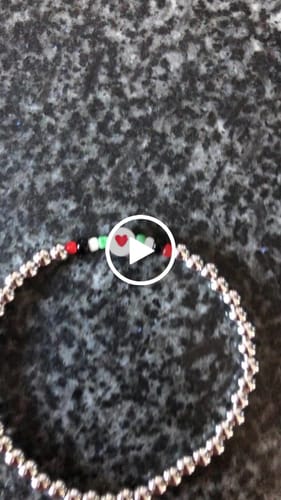 Customer video review of Palestine Bracelet