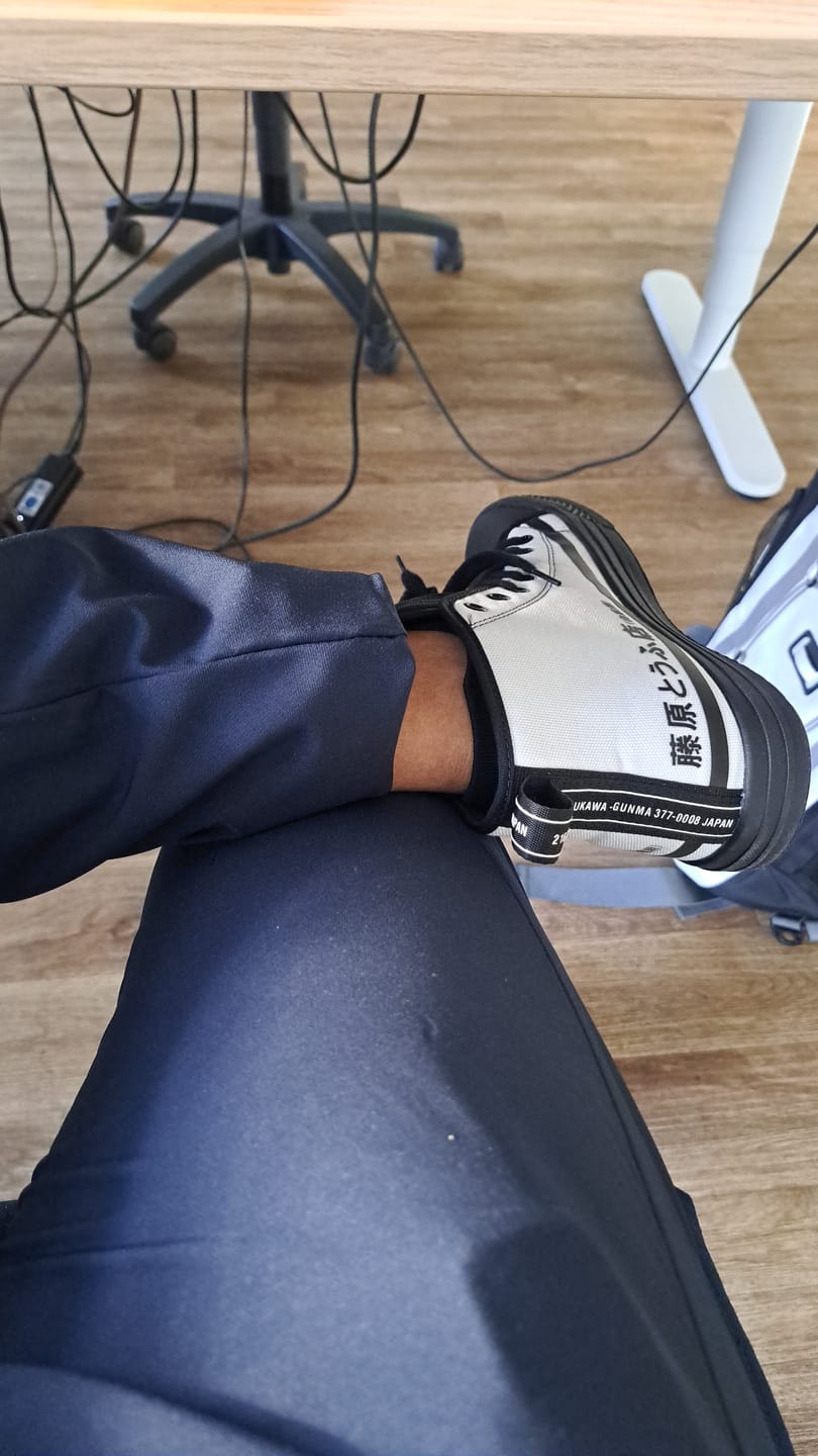 Customer photo review of HTXJPN Fuji2 High Top Sneakers