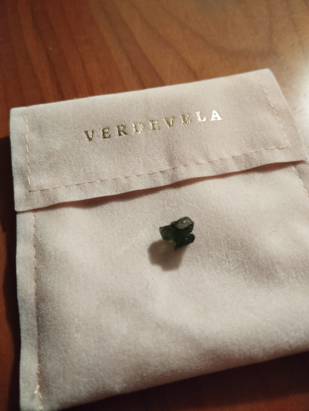 Customer photo review of Moldavita | Buena Suerte - Espiritualidad