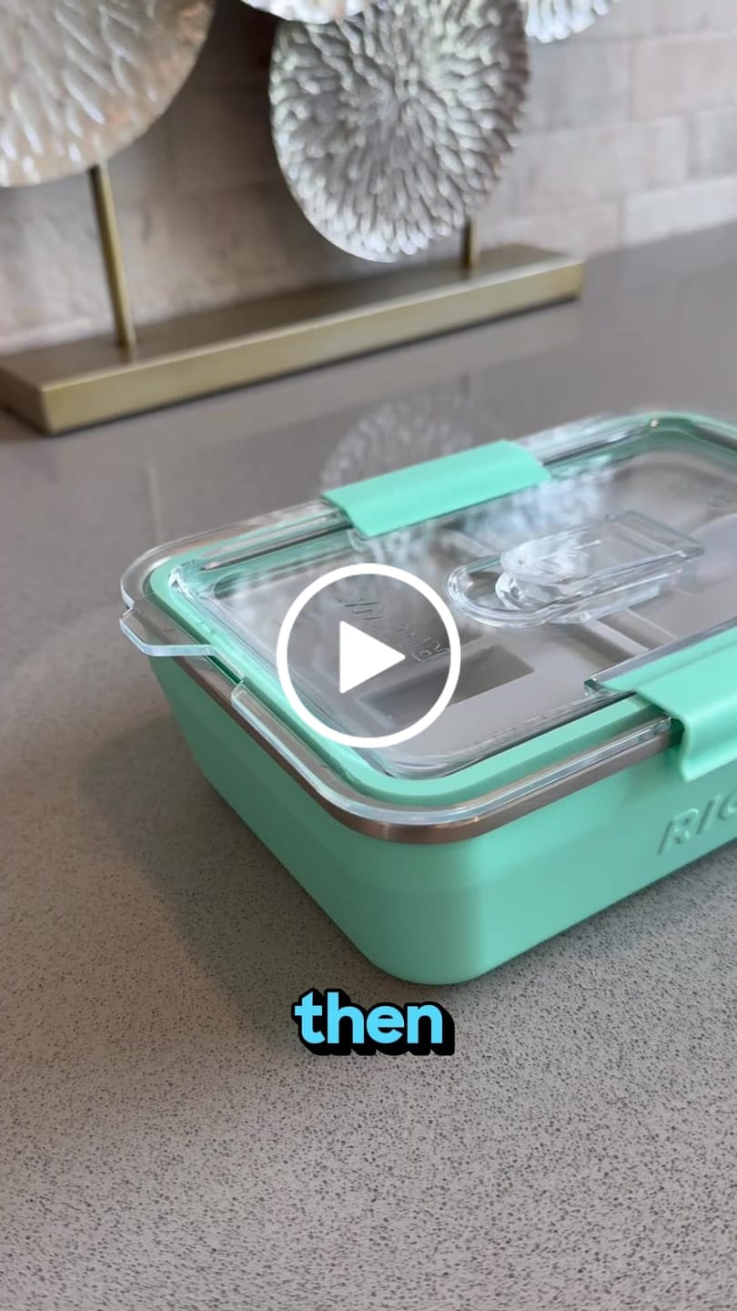 Customer video review of 9x6 Travel Lunch Box