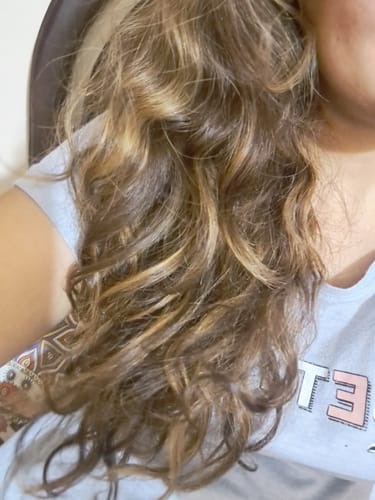 Customer photo review of Leave-in Curl Conditioner