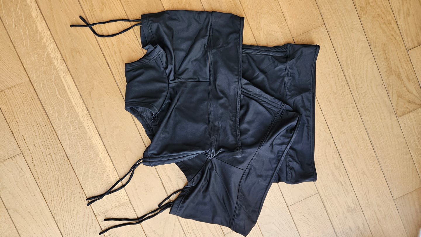 Customer photo review of Boxer de bain menstruel Morgane