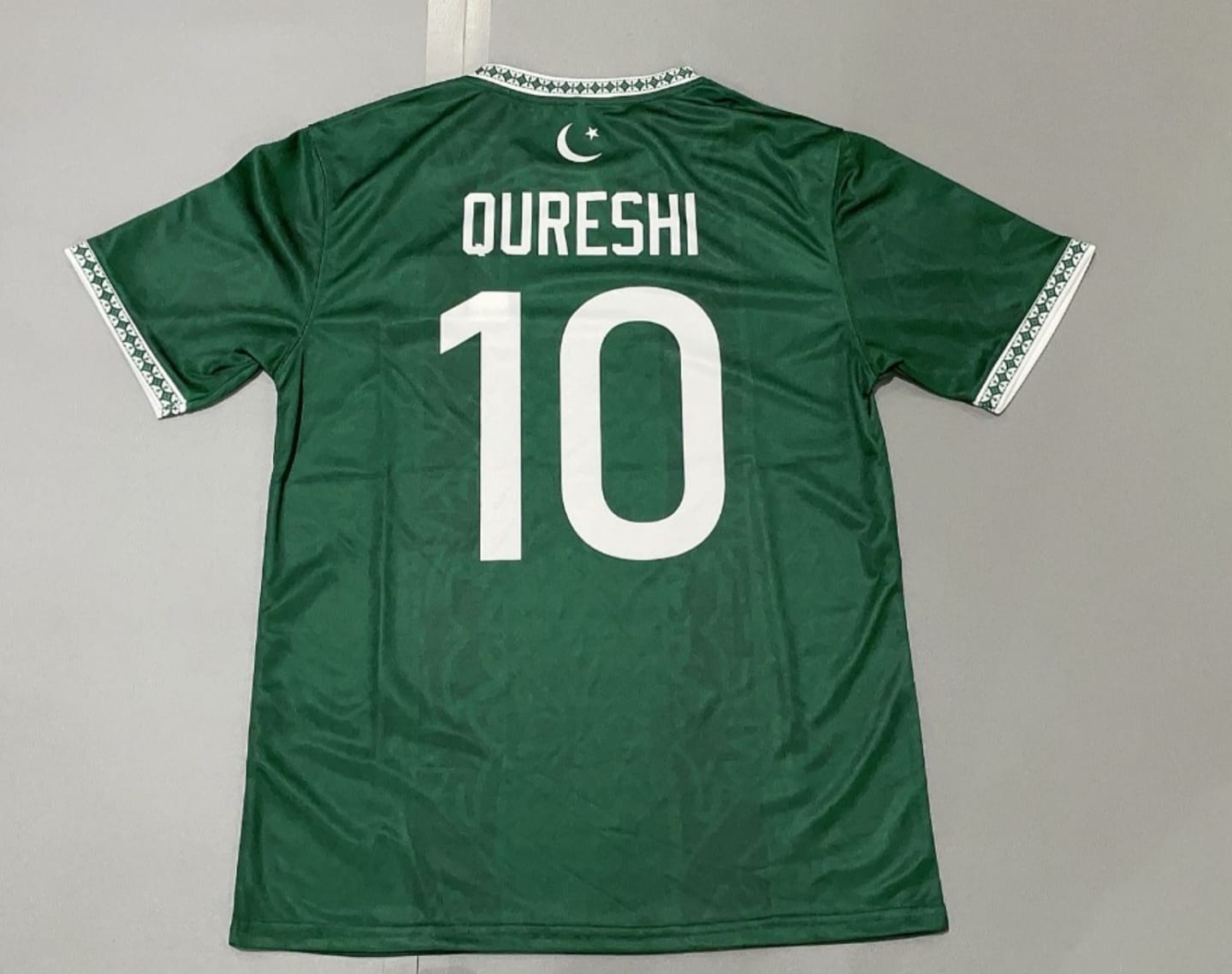 Customer photo review of Pakistan Custom Football Jersey