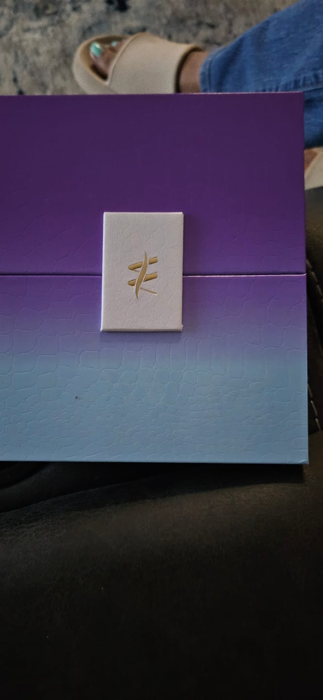 Customer photo review of 2 PIECE GIFT BOX SET - Day & Evening Perfume Collection