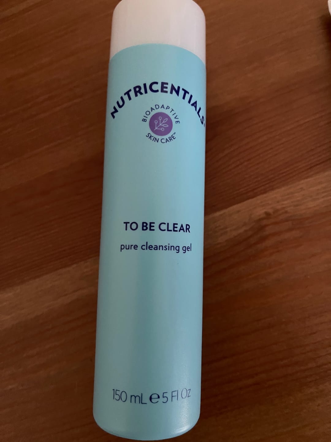 Customer photo review of To Be Clear Pure Cleansing Gel