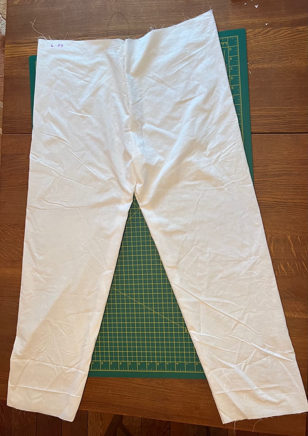 Customer photo review of 94” Polycotton Sheeting Fabric