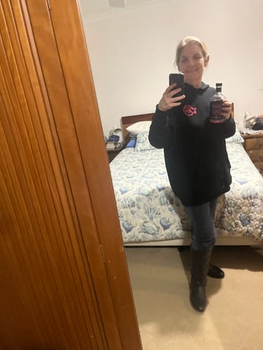 Customer photo review of Wet Pussy Hoodie