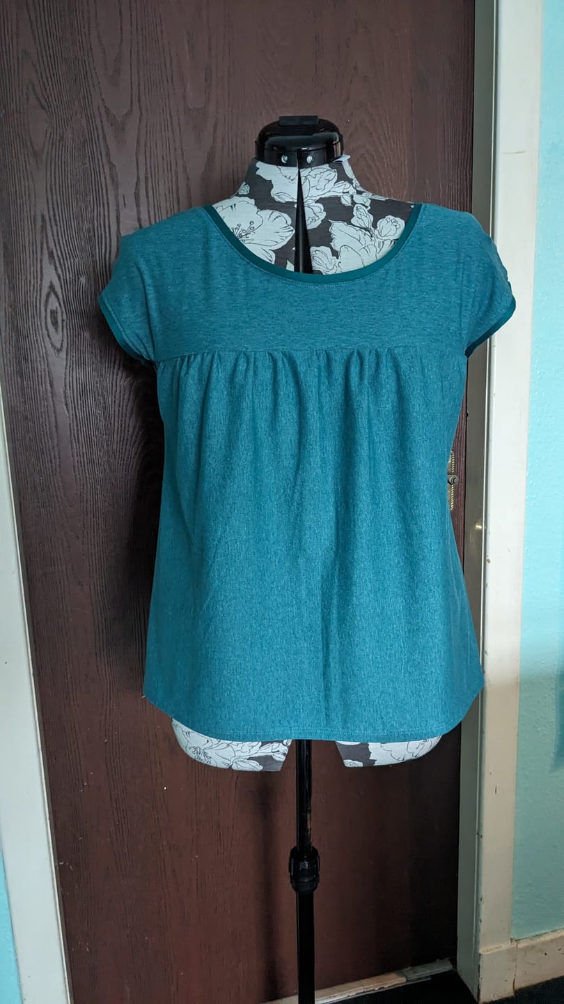 Customer photo review of Melange Cotton Jersey Fabric