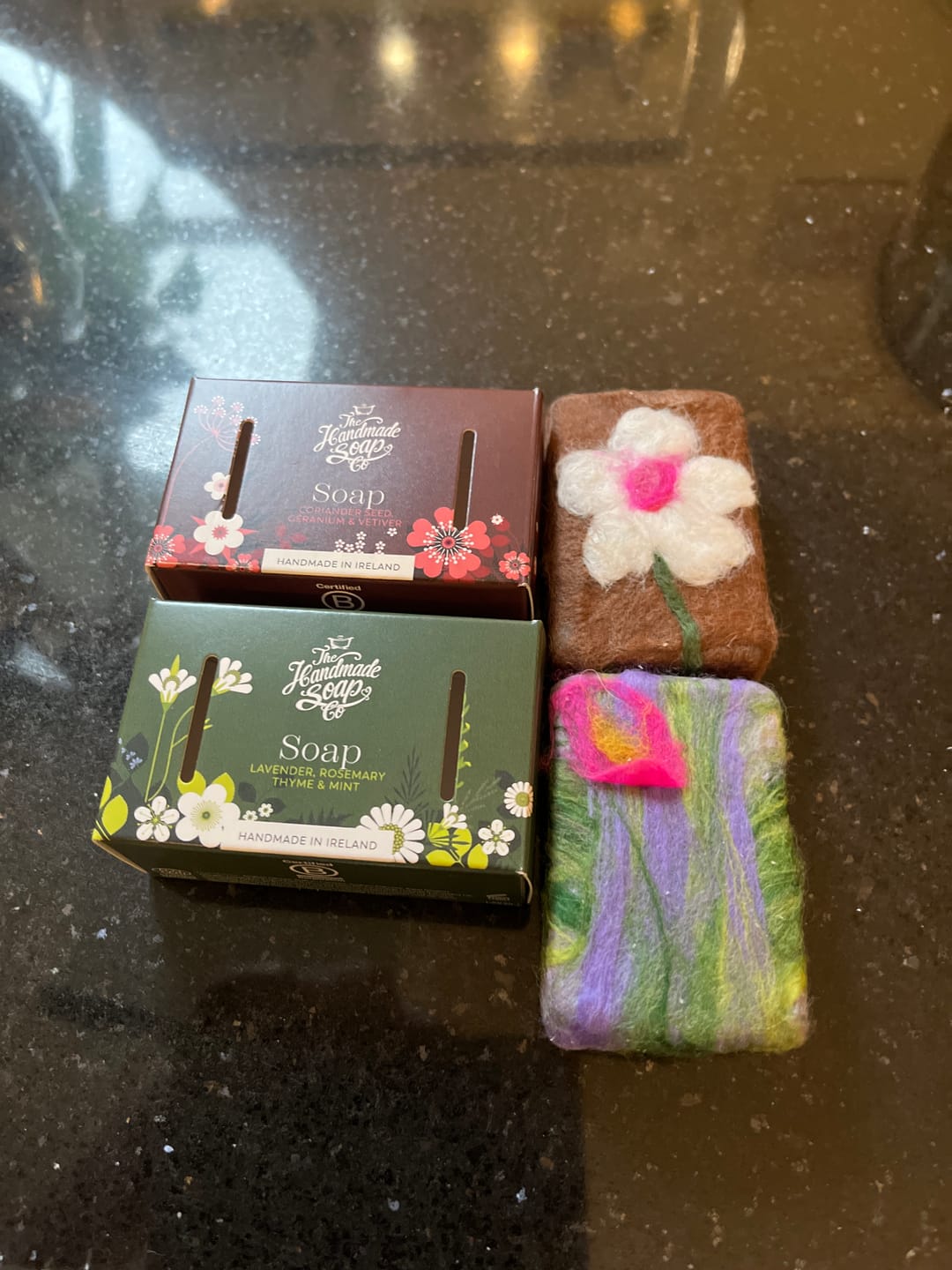 Customer photo review of Gift Set of Handmade Soap | 3 x 140g