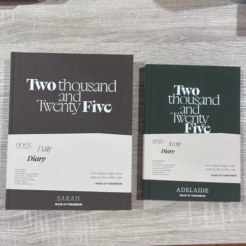 Customer photo review of 2025 Daily Diary