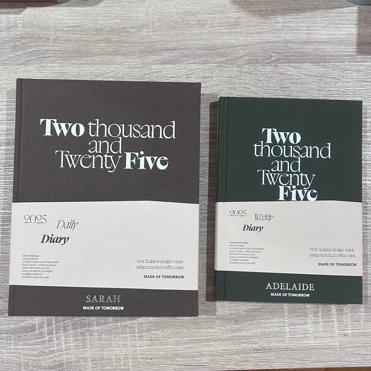 Customer photo review of 2025 Daily Diary