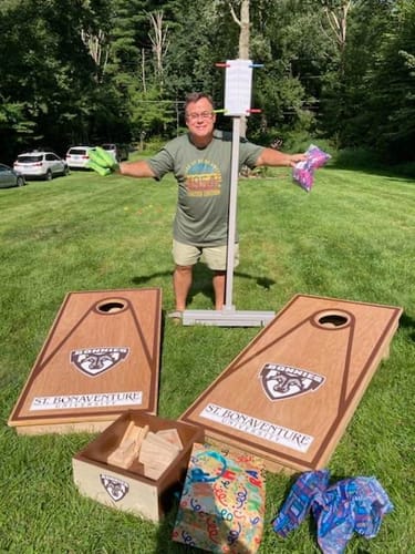 Customer photo review of 2024 Fire Incinerator Cornhole Bags - Set of 4