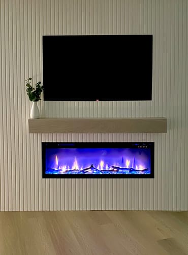 Customer photo review of Contemporary Mantels