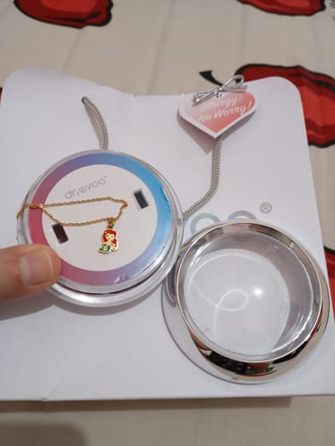 Customer photo review of Princess Mermaid Necklace