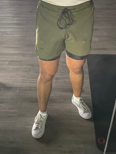 Customer photo review of Performance Shorts 4.0 - Army Green