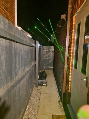 Customer photo review of LITLAMP™  Red & Green Laser Gloves