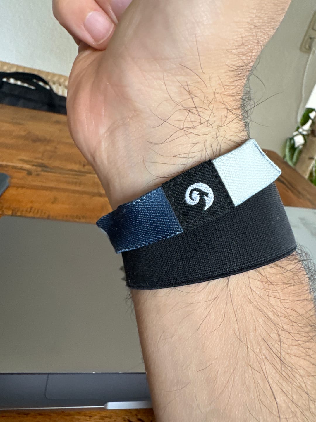 Customer photo review of I can. I will. - Elastisches Armband