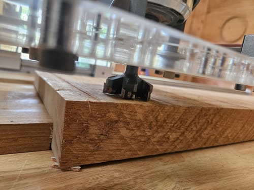 Customer photo review of Router Sled - Wood Slab Flattening Mill