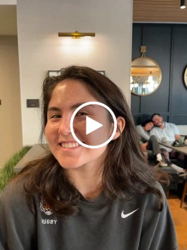 Customer video review of 14k Gold 4 Prong Lab Grown Diamond Stud Earrings