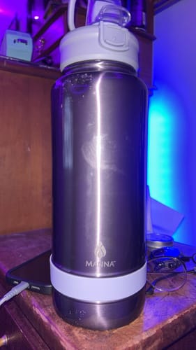 Customer photo review of 40 oz Push Bottle