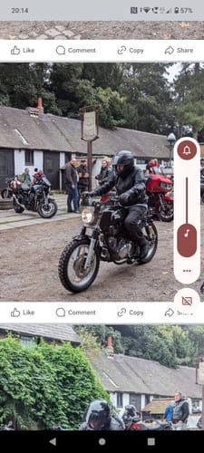 Customer photo review of Motorcycle Wrist Support - Ride Without Wrist Pain