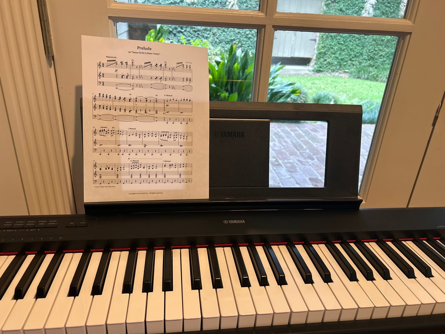 Customer photo review of Easter & Pentecost Collection - 10 Pieces for Pipe Organ