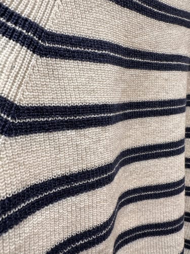 Customer photo review of Sweater Sin Hombros Stripes