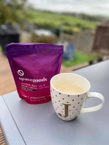 Customer photo review of rainbow dust premium starter kit - coffee