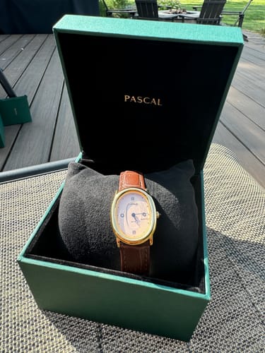 Customer photo review of Oval Bubble Diamond Watch