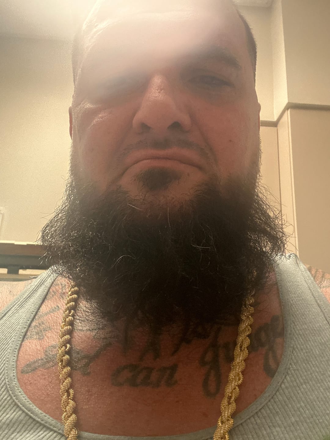 Customer photo review of 8mm Premium Thick Iced Out Rope Chain