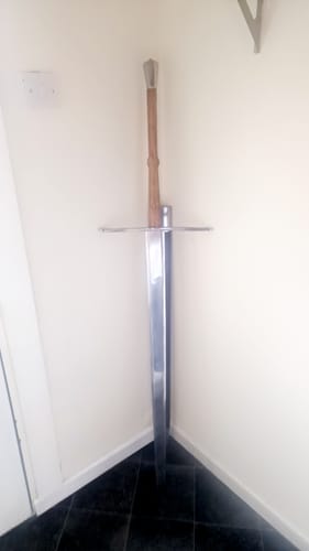 Customer photo review of 15th Century Two-Handed War Sword