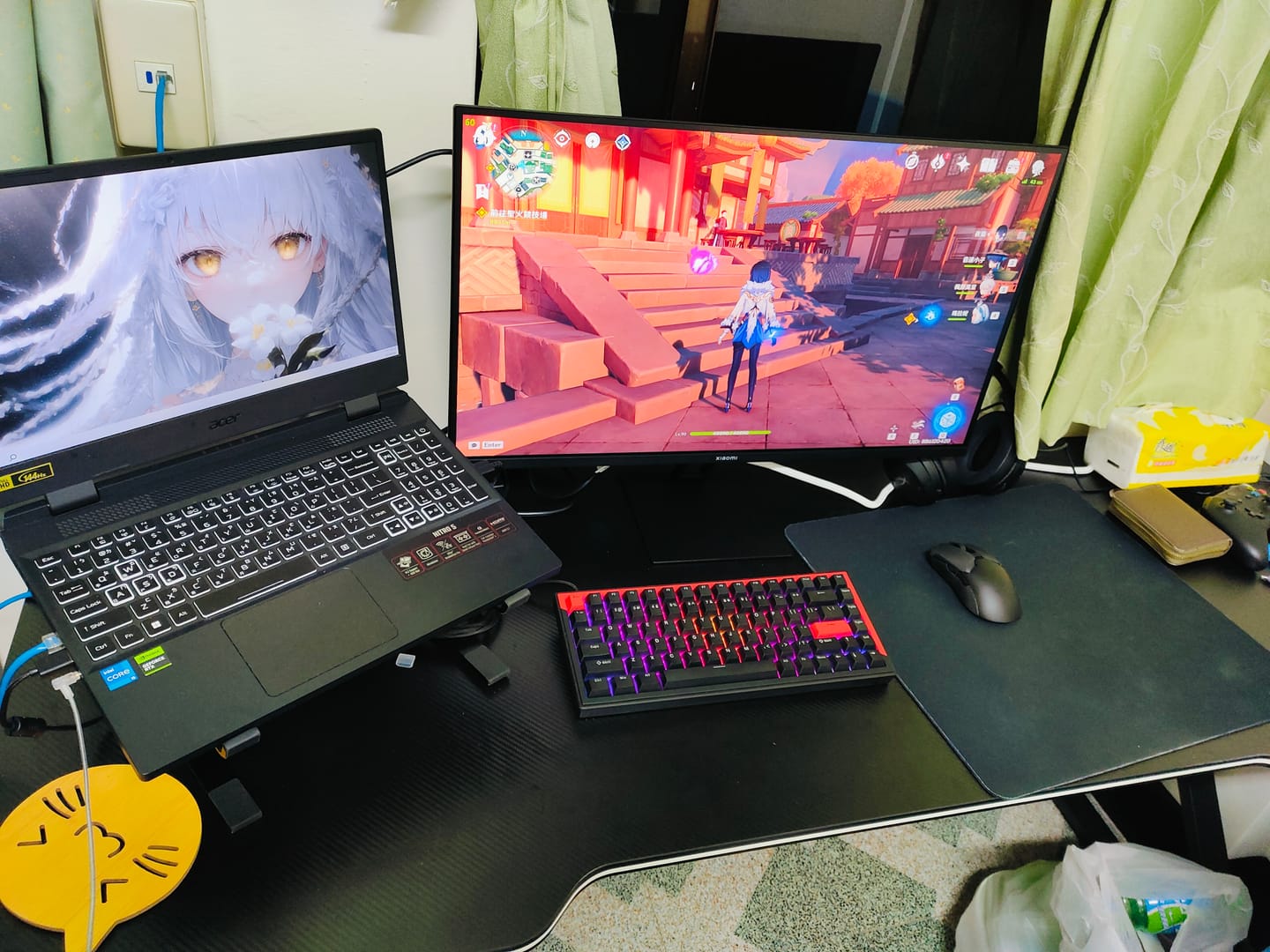 Customer photo review of DrunkDeer G75 Wired Actuation Distance Adjustable Magnetic Switch Keyboard