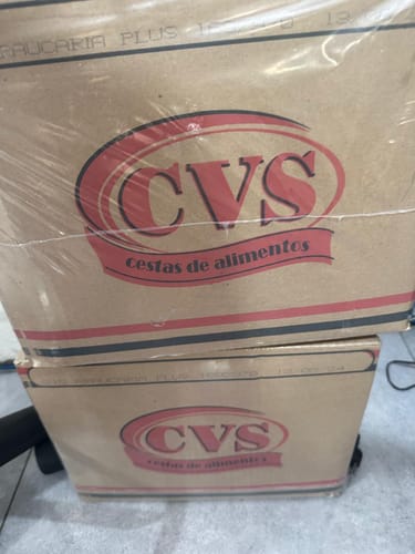 Customer photo review of Cesta Básica Araucária Plus