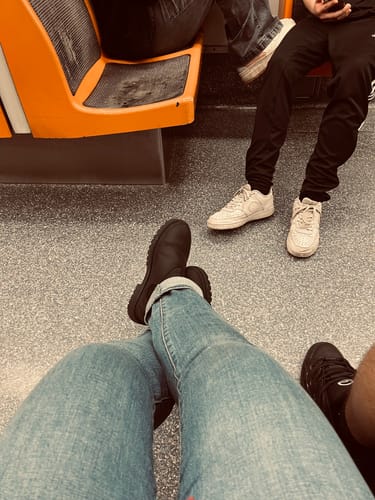 Customer photo review of Botín Original 2.0 Negro Rústico Mujer